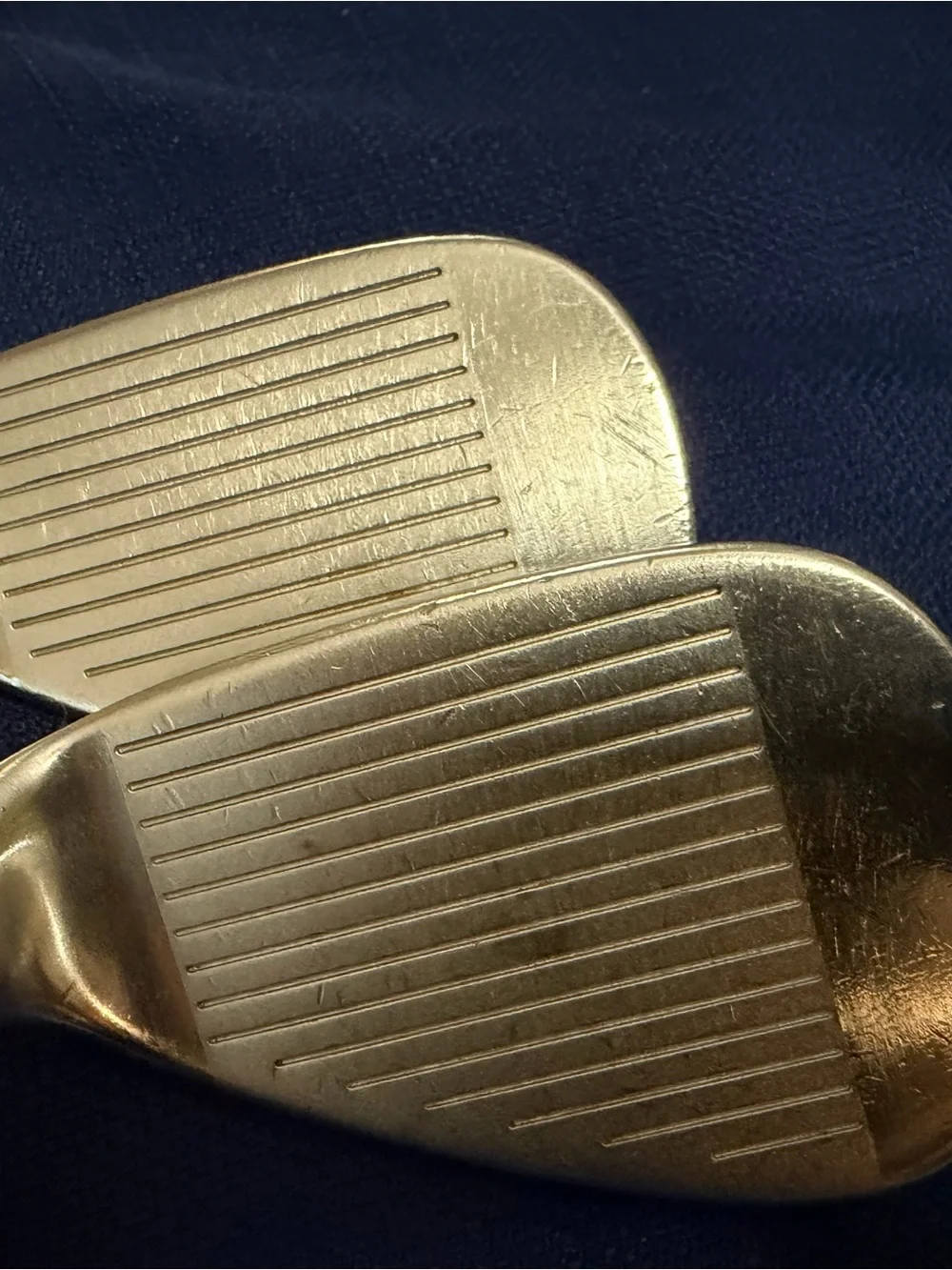 TaylorMade Golf Irons in Silver, Black & Gold Accent - Picture 9 of 11